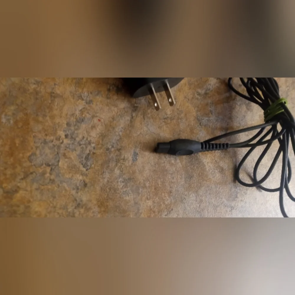 Black Tablet Charger with Cable - Universal Power Adapter